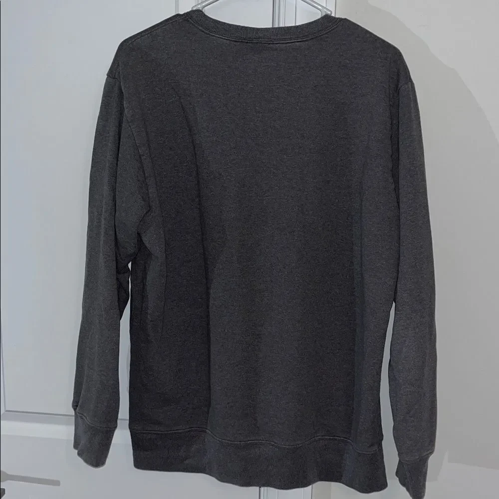 Men’s retro North Face Gray 1968 Vintage fleece sweatshirt M old logo style
